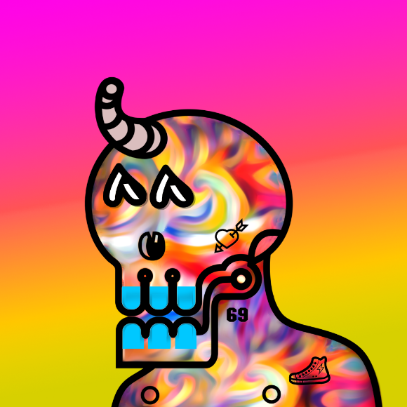 fx-Skull #267 static token preview