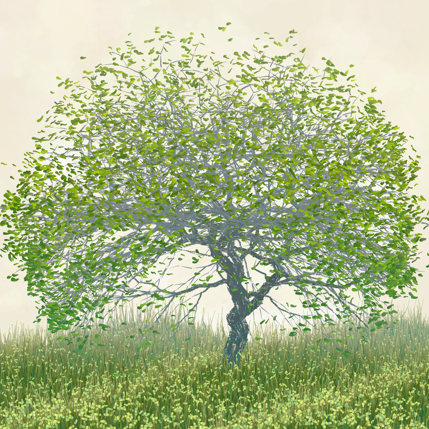 Ornamental Tree #44 static NFT preview