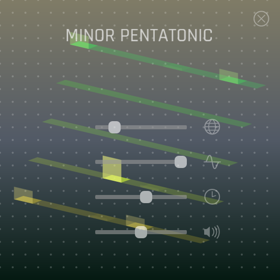 Pentatonic Sounds #8 static token preview
