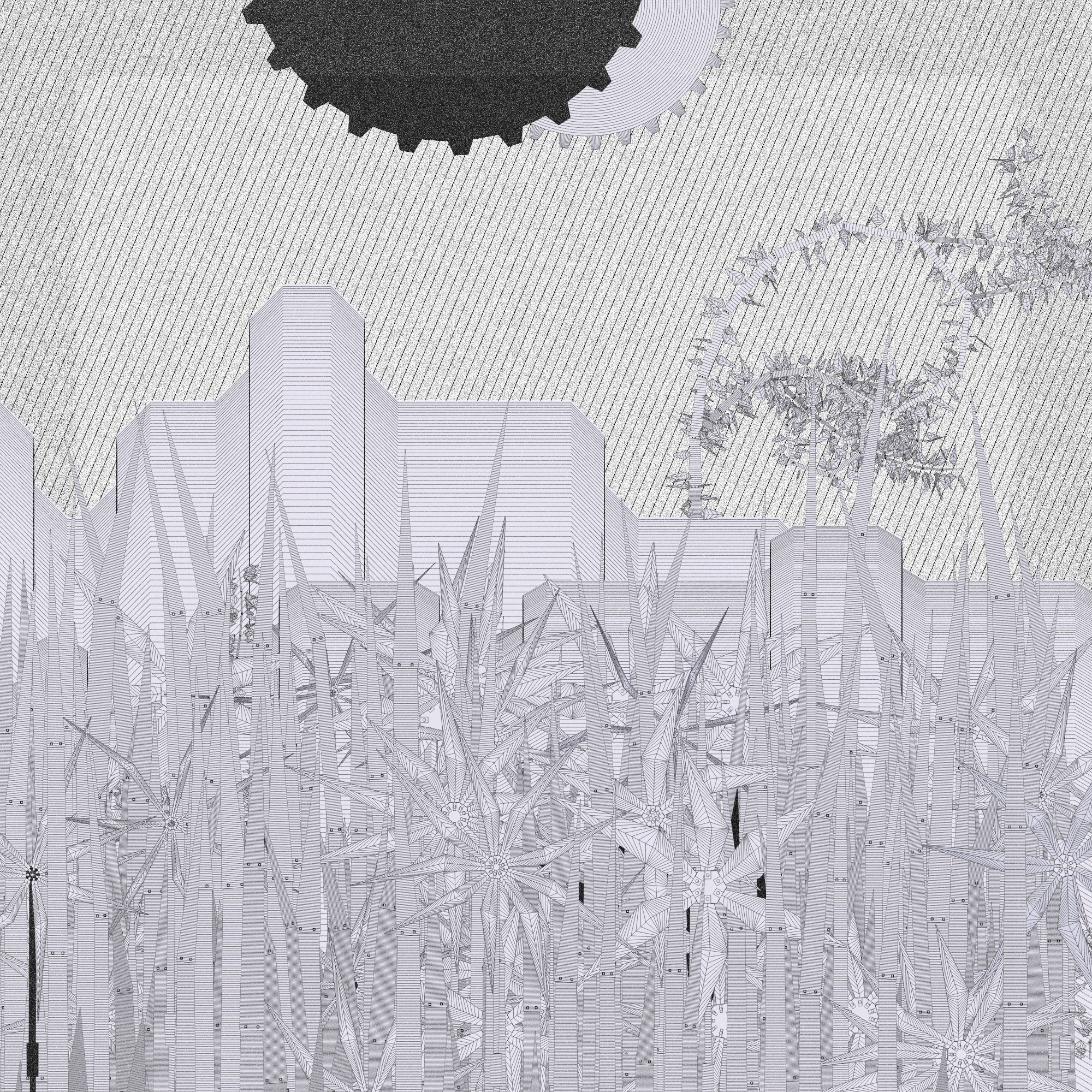Mecha-Gardens #197 static token preview