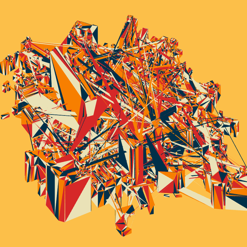 Deconstructed Shibuya #132 static NFT preview