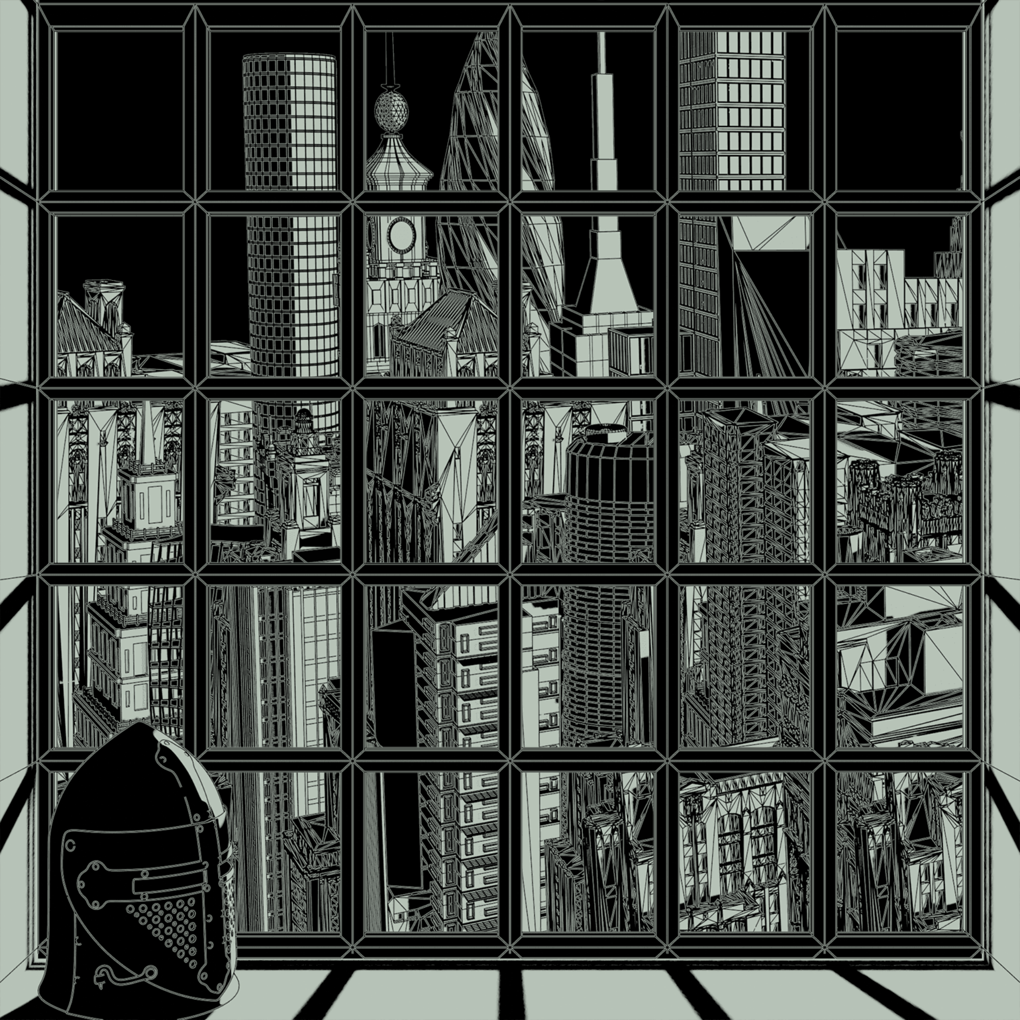 City View #478 static NFT preview