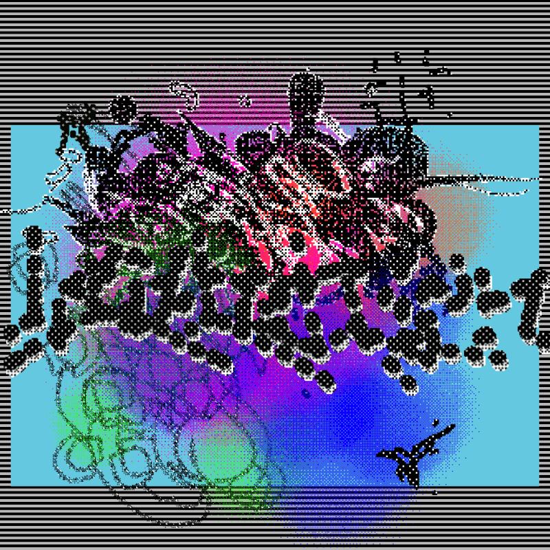 Dither_Graffiti #4 static token preview