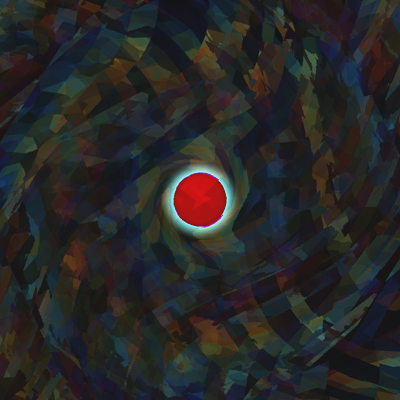 Gravitational Vortex #45 static NFT preview