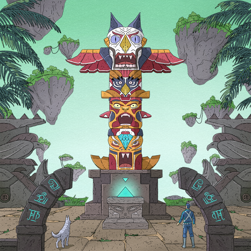 Lost Gods: Adventures of K&K #50 static token preview