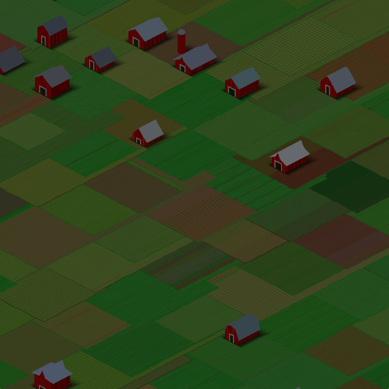 RED FARMS IN A QUIET COUNTY #1 static token preview