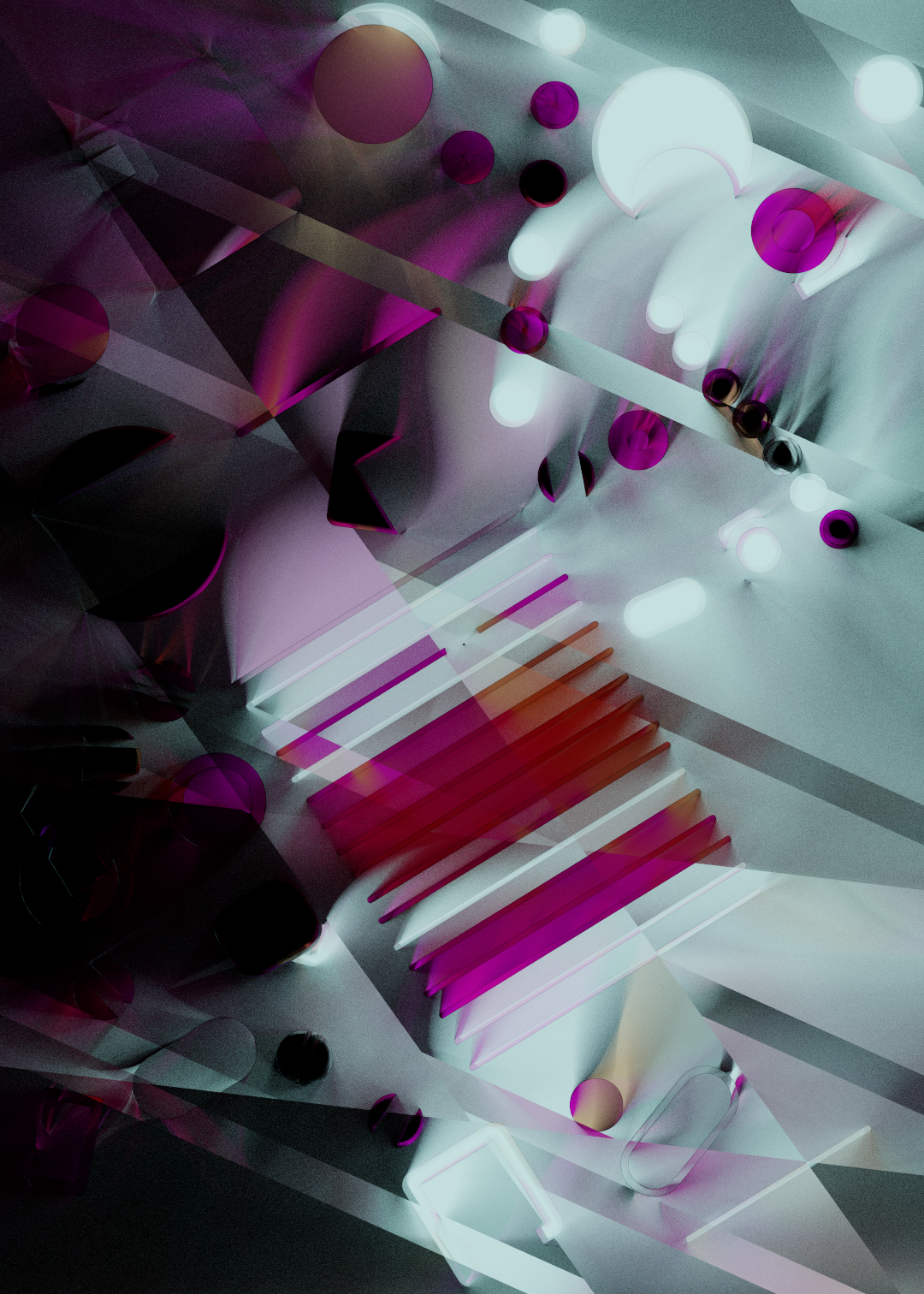 Caustic Obstacles #43 static NFT preview