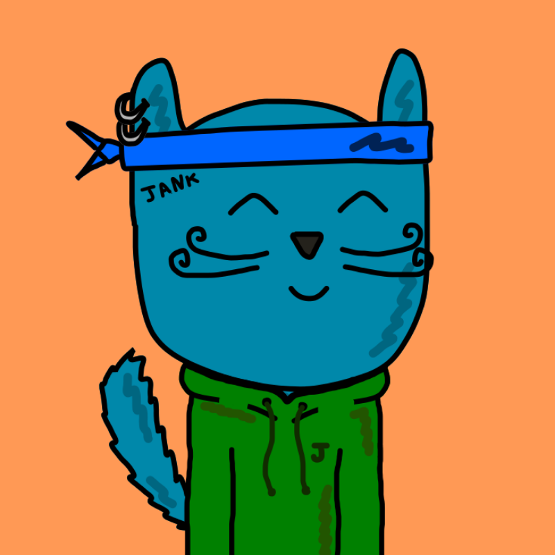 Janky Cats FX #158 static token preview