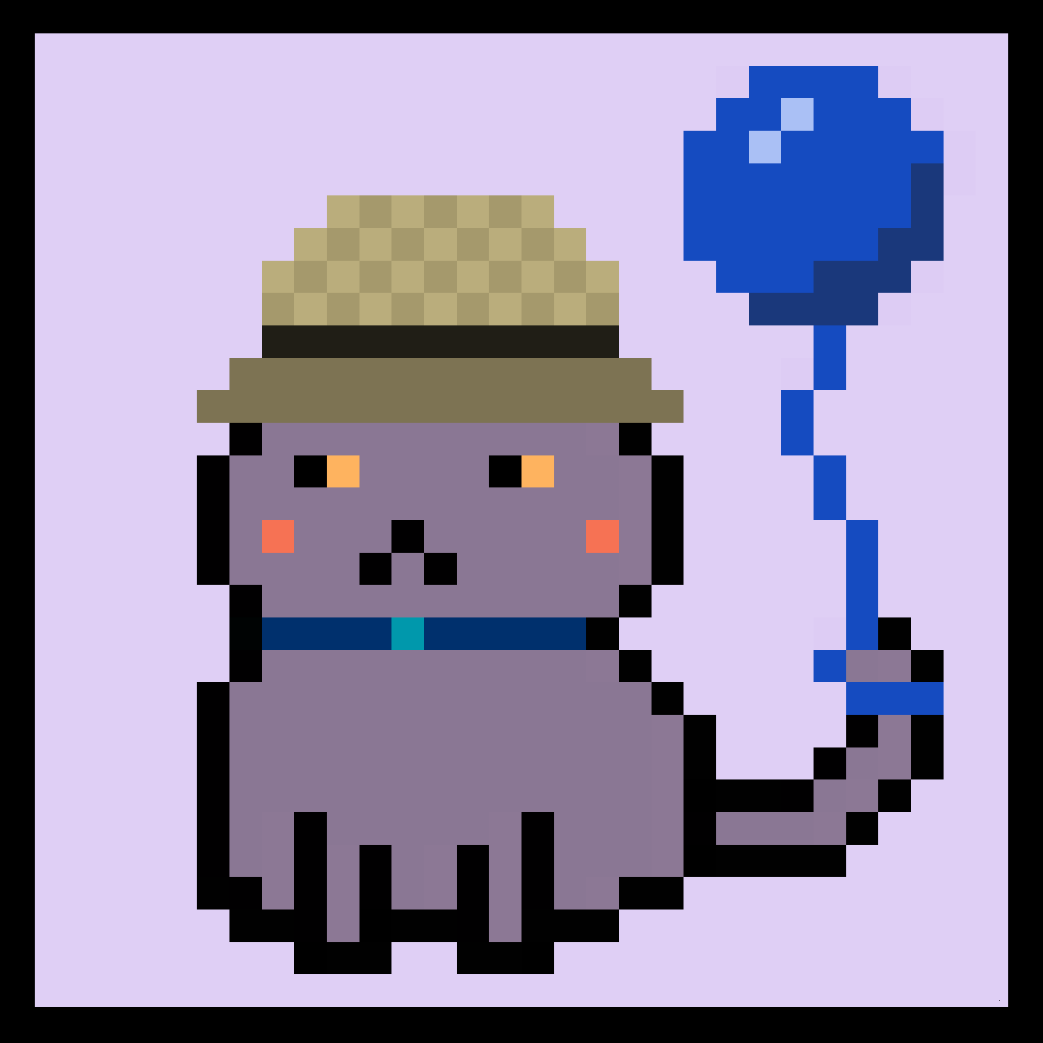 Lazy Kitties #2043 static token preview