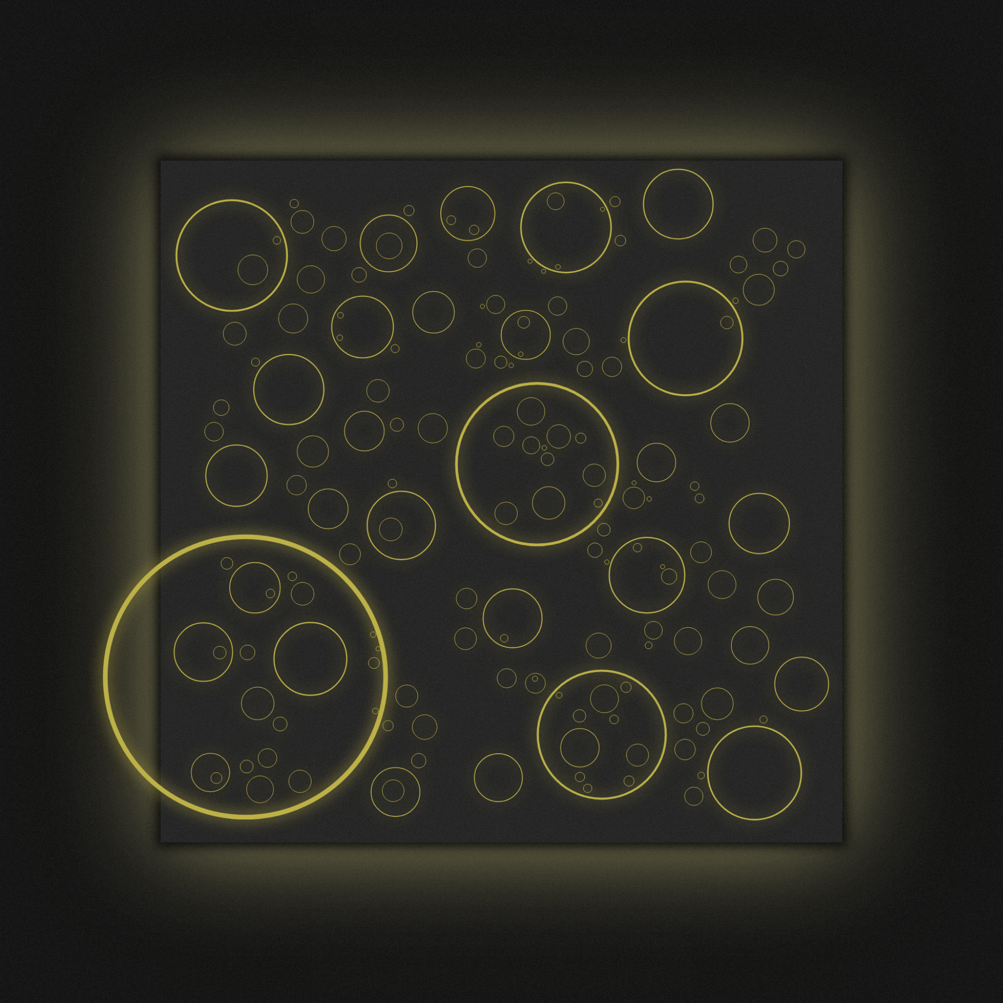 Nevercolliding Circles #32 static NFT preview