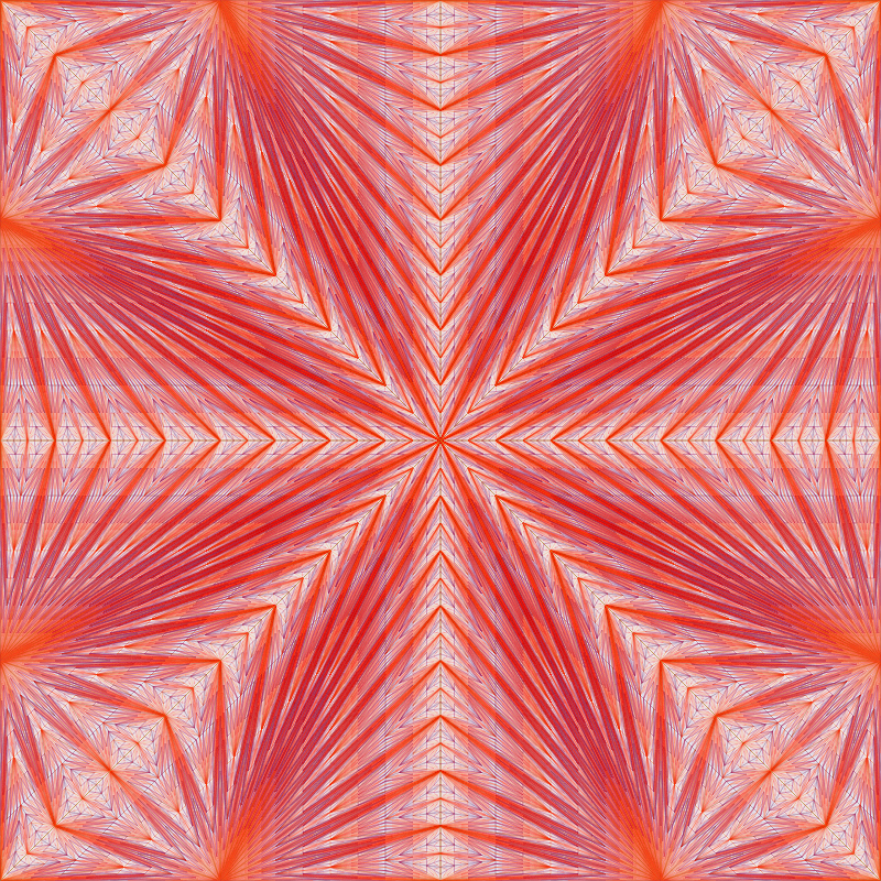 Triangle Subdivisions #508 static NFT preview