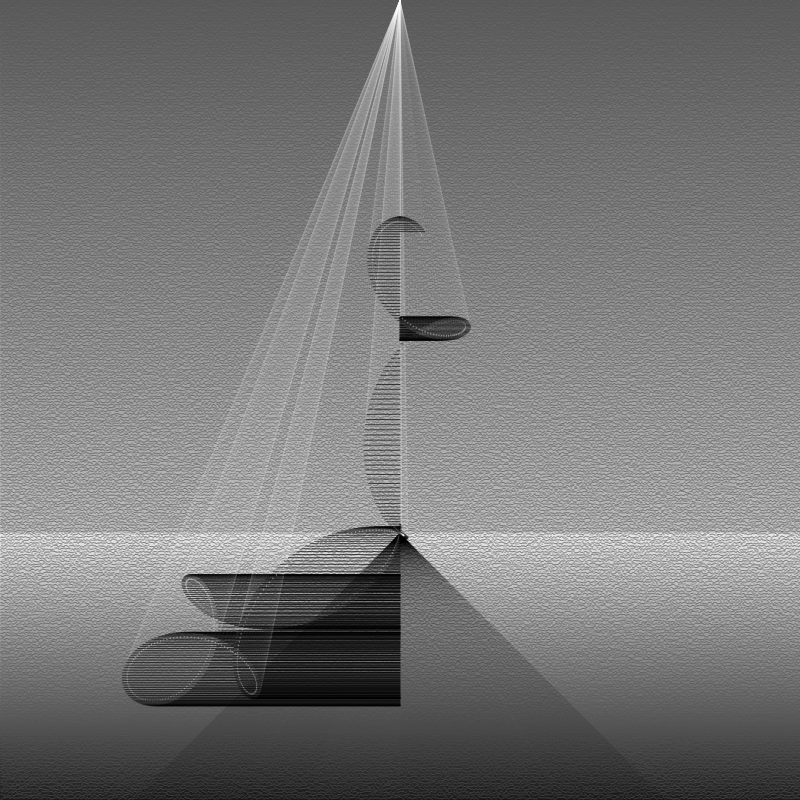 Meditating Lines #64 static NFT preview
