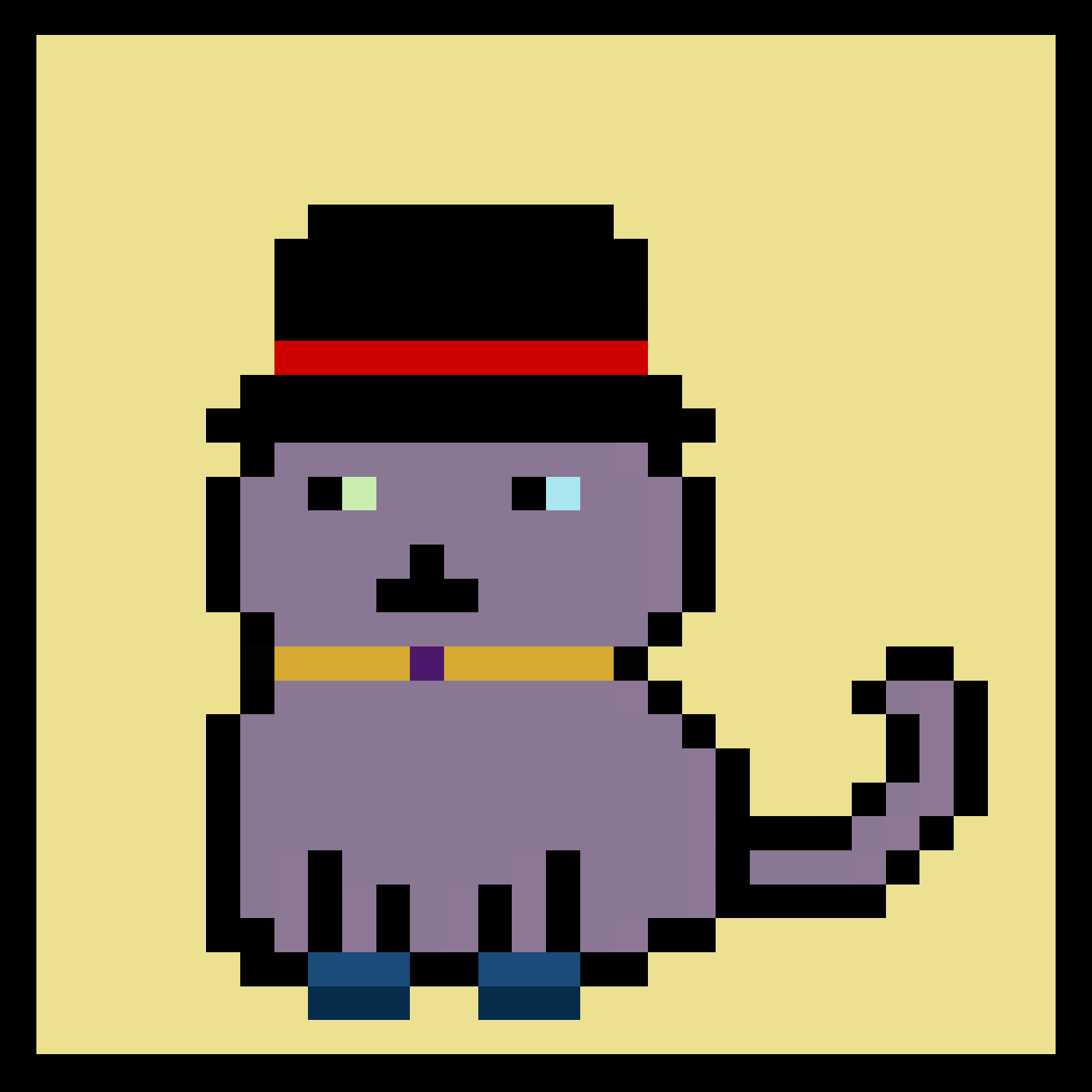 Lazy Kitties #377 static token preview