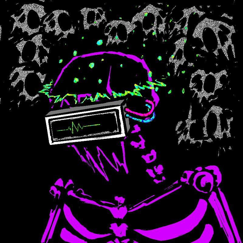 XERIES'S SKELETONS #181 static NFT preview