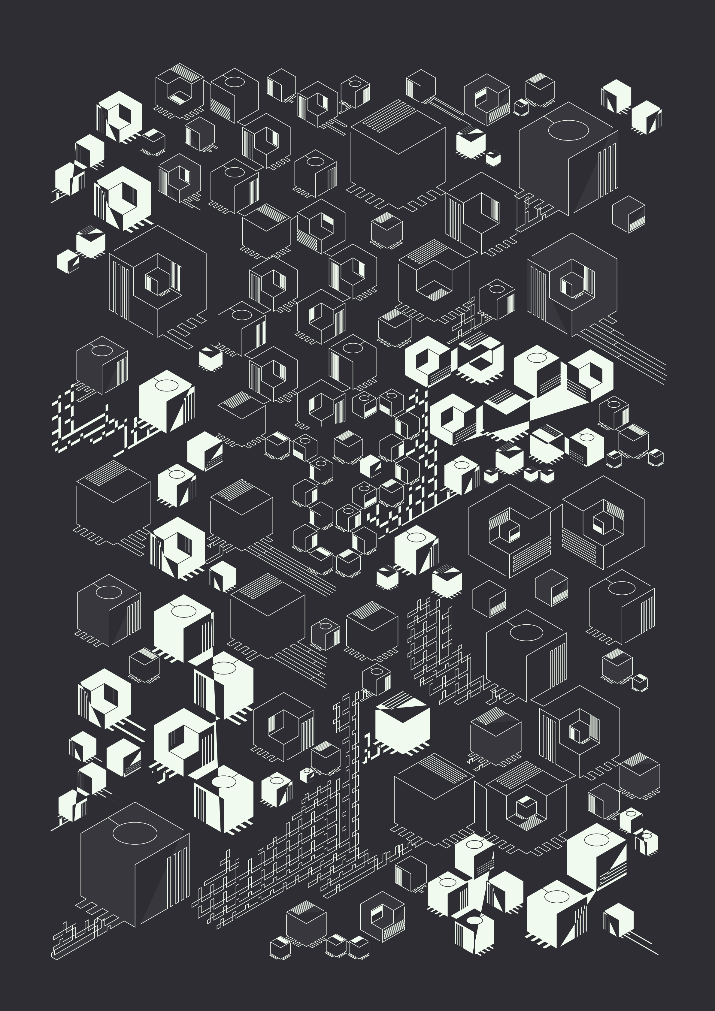 Self-healing concrete #94 static NFT preview