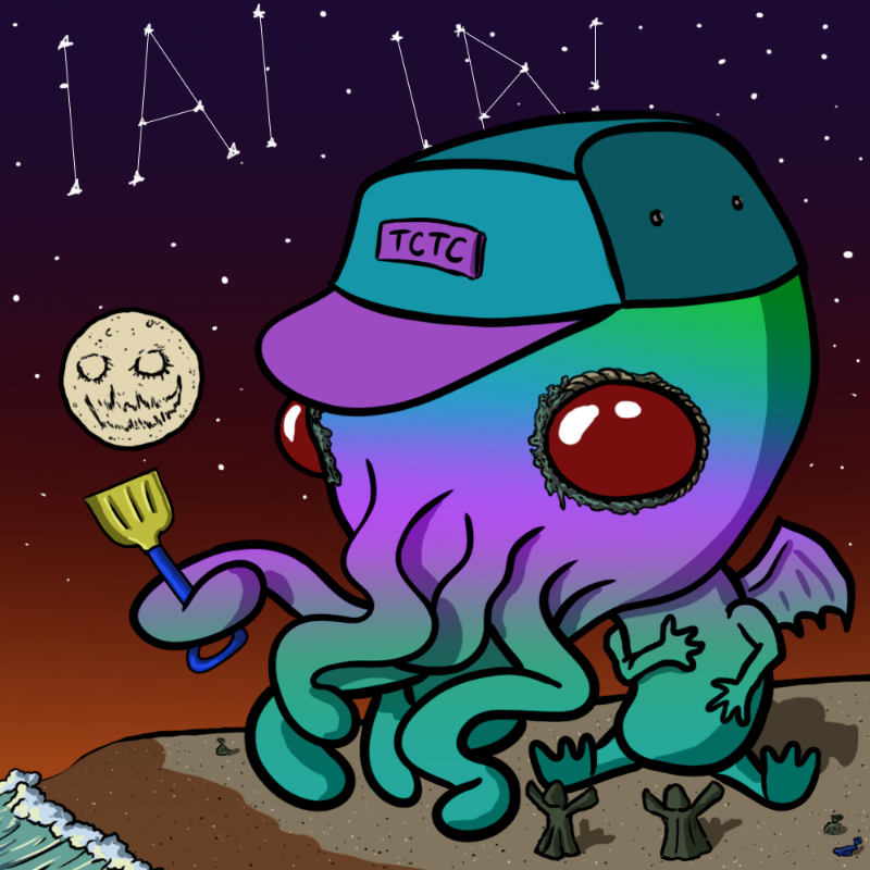 Chibi-thulhu #345 static NFT preview