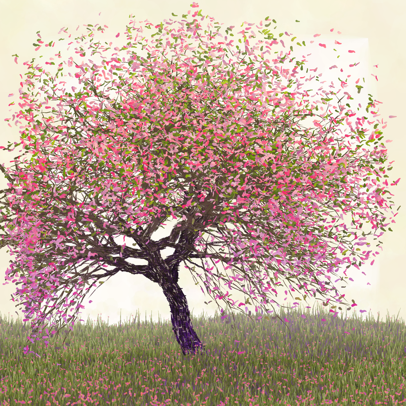 Ornamental Tree #47 static NFT preview