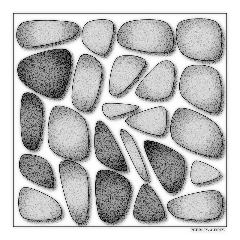 Pebbles & Dots #89 static NFT preview
