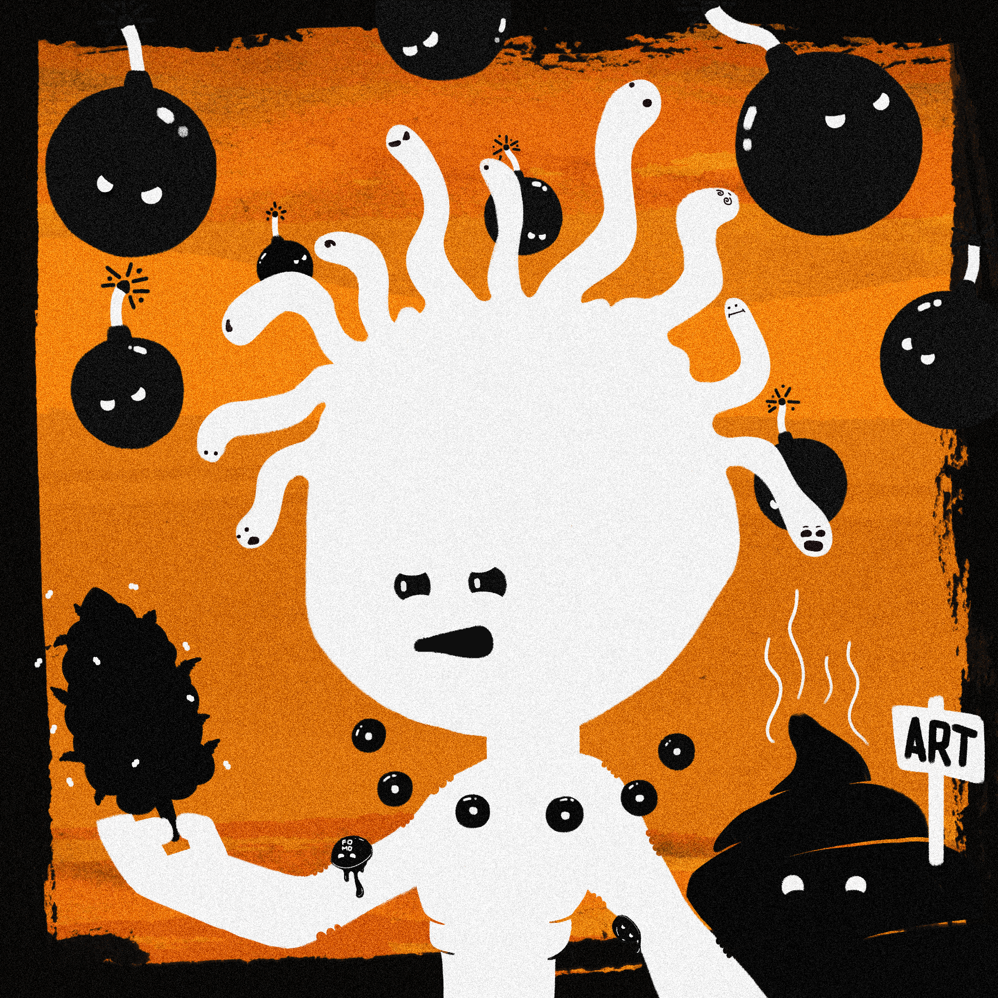 The Memevils #166 static NFT preview