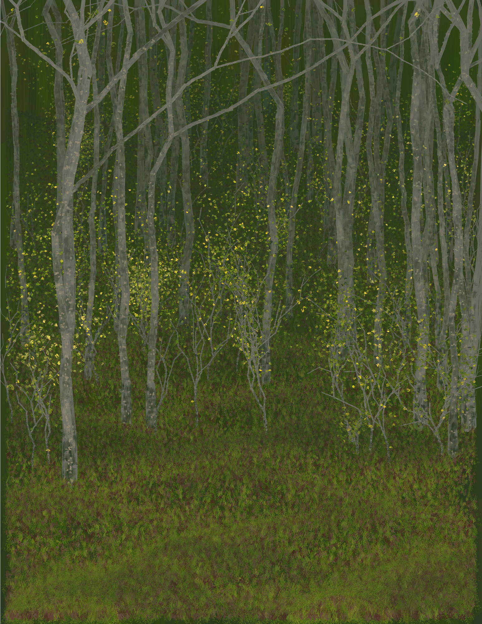 Deep Forest #288 static NFT preview