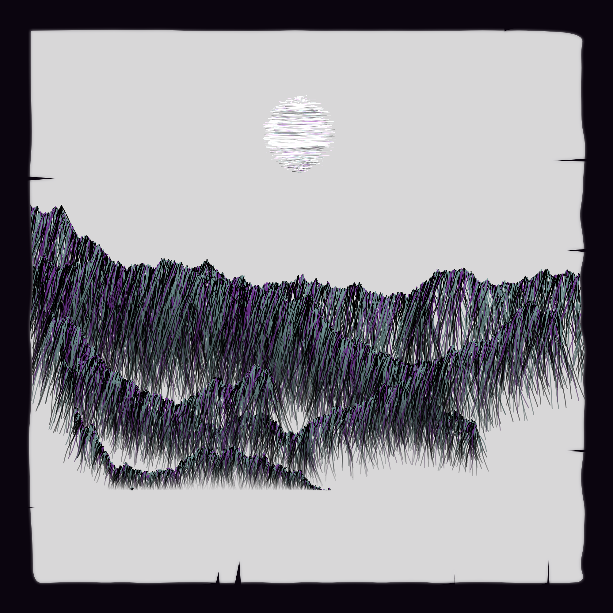 Misty Mountains #20 static token preview