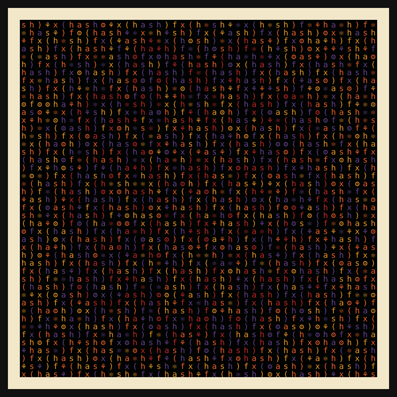 not-so-hidden messages #109 static token preview