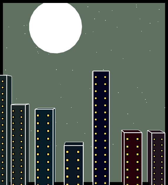 "Urbanization" #44 static NFT preview