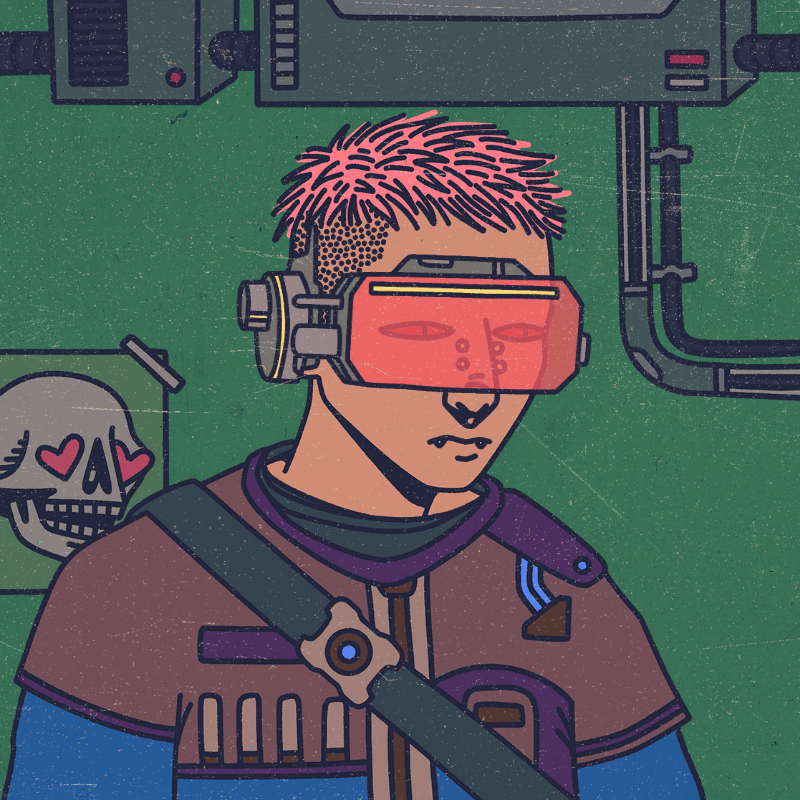 FUTURE BASTARDS #152 static NFT preview