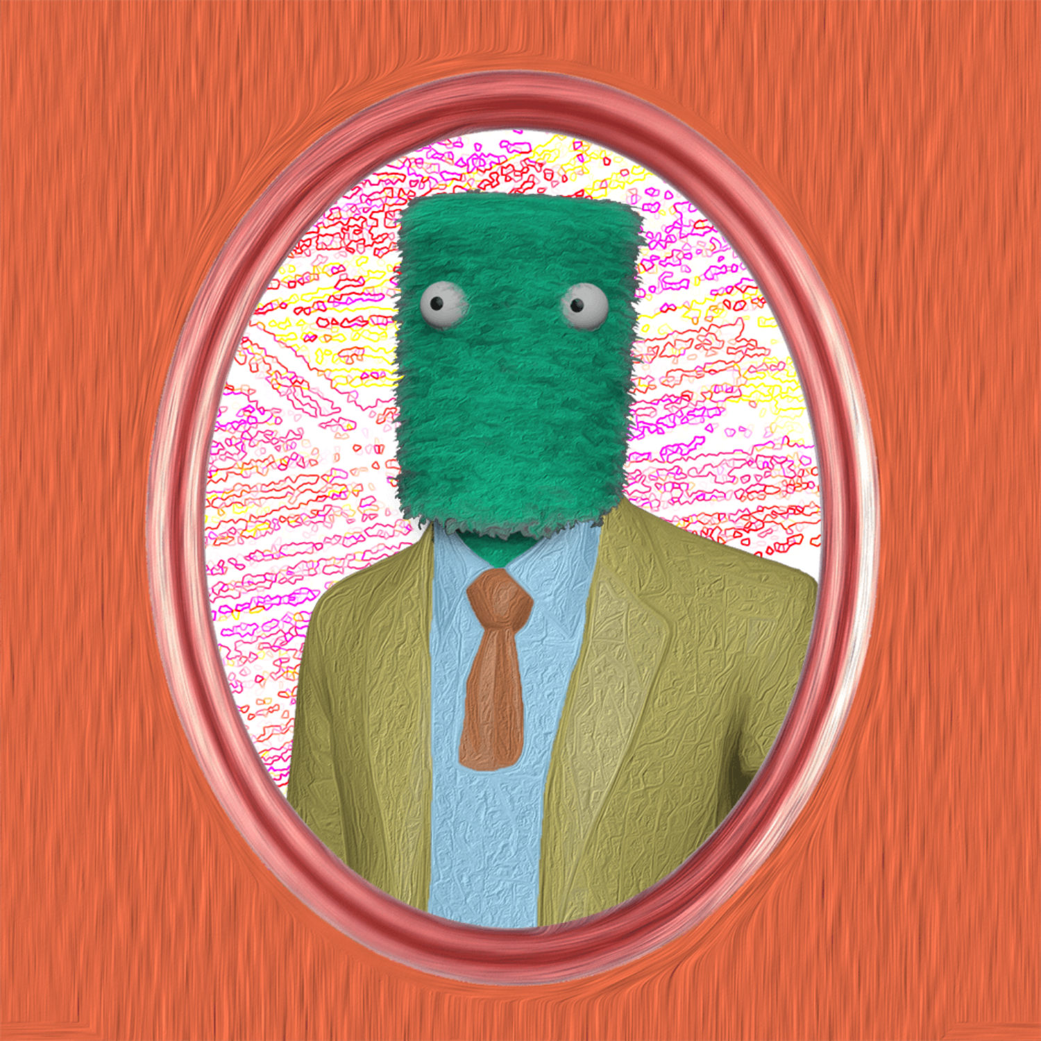 Portrait Bois #124 static NFT preview