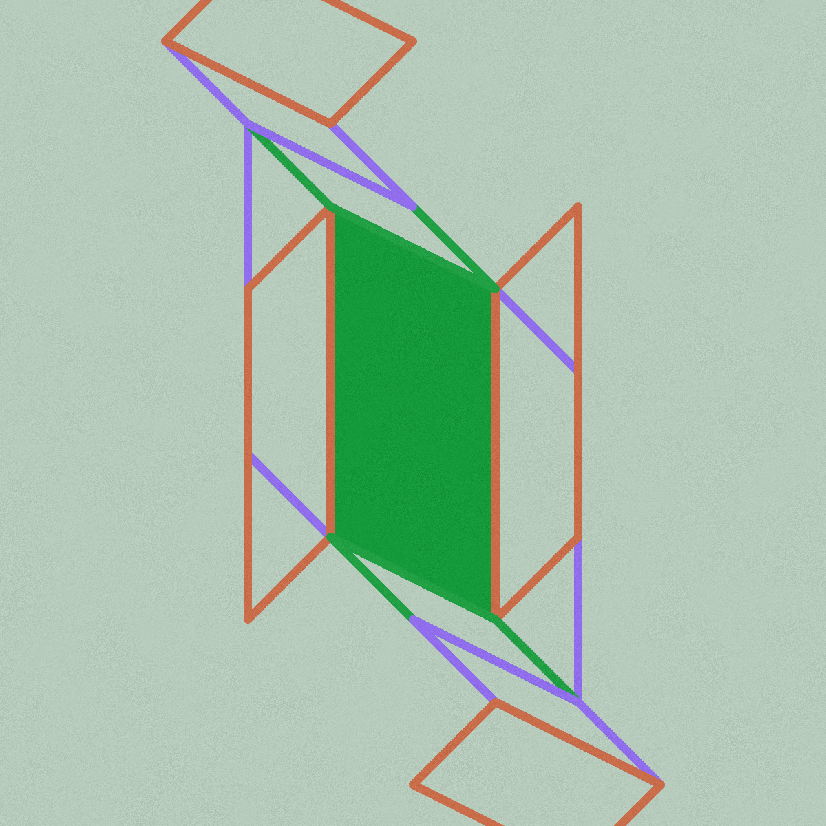 Parallelogram Construction #235 static NFT preview