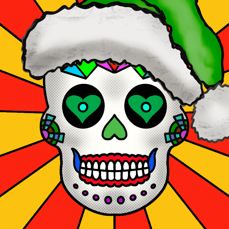 Sugar Skulls #216 static NFT preview