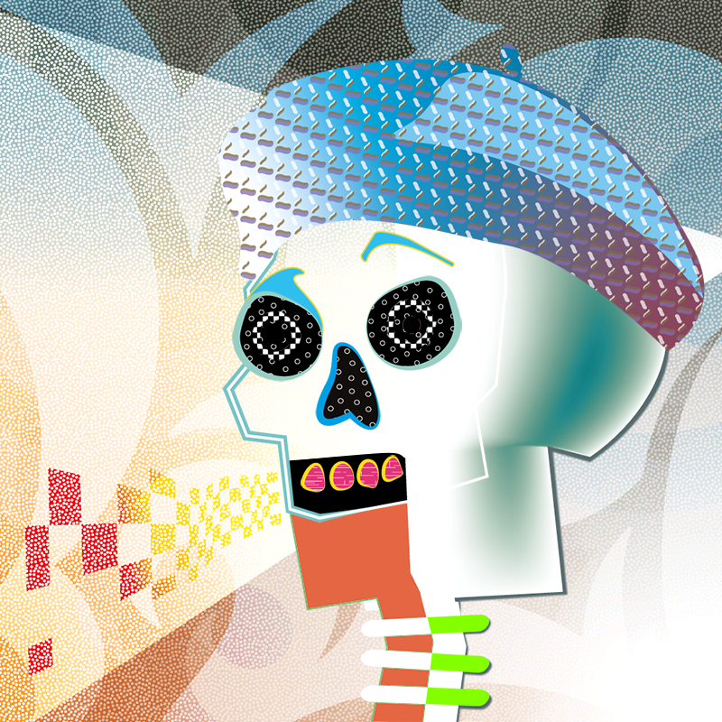 Stylin Skulls #9 static token preview
