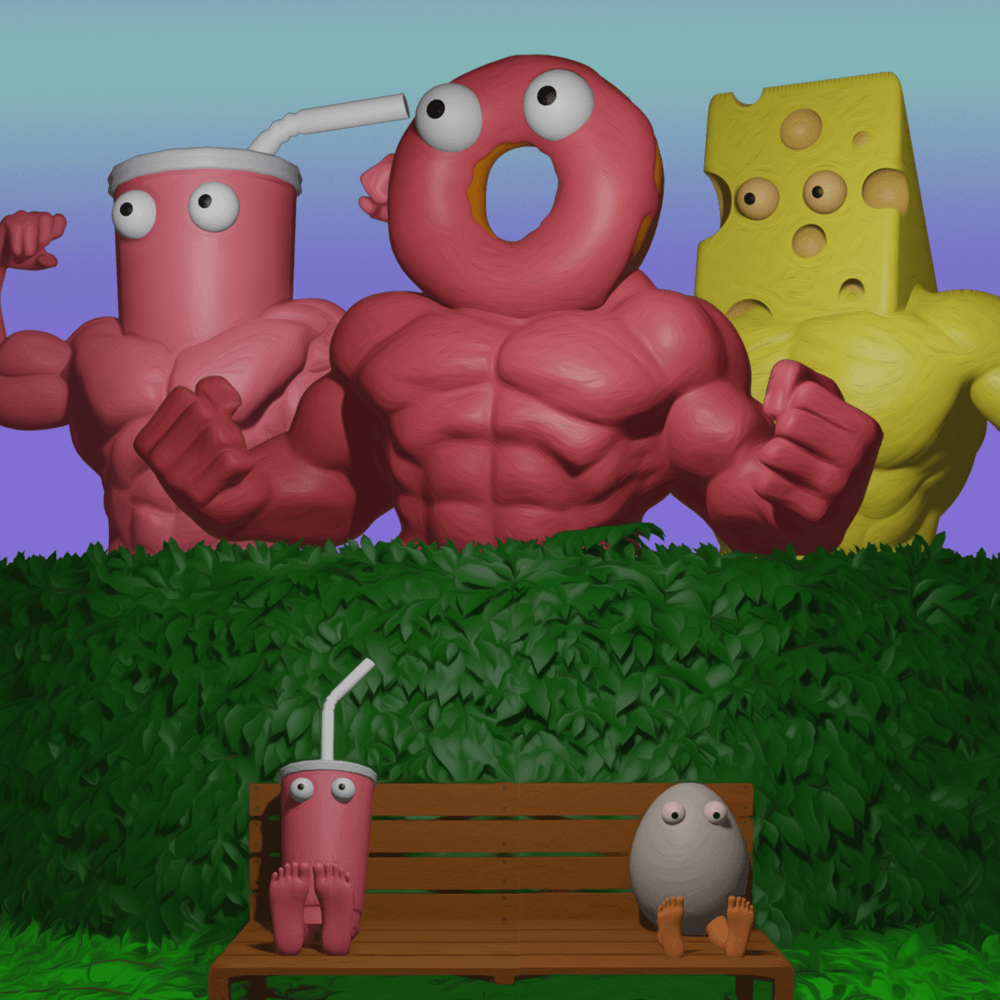 Buff Bois #51 static token preview