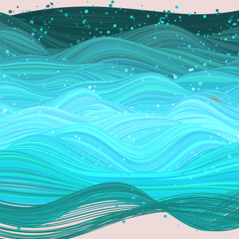 The Ocean Waves #87 static token preview