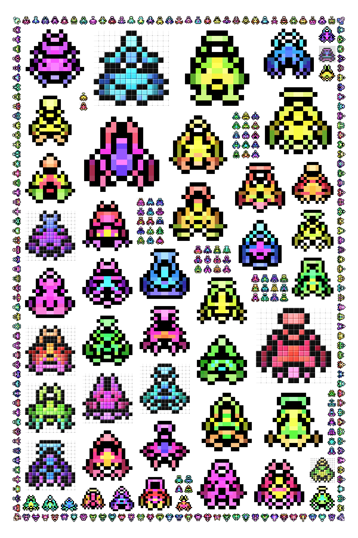 Pixel Spaceships #162 static NFT preview
