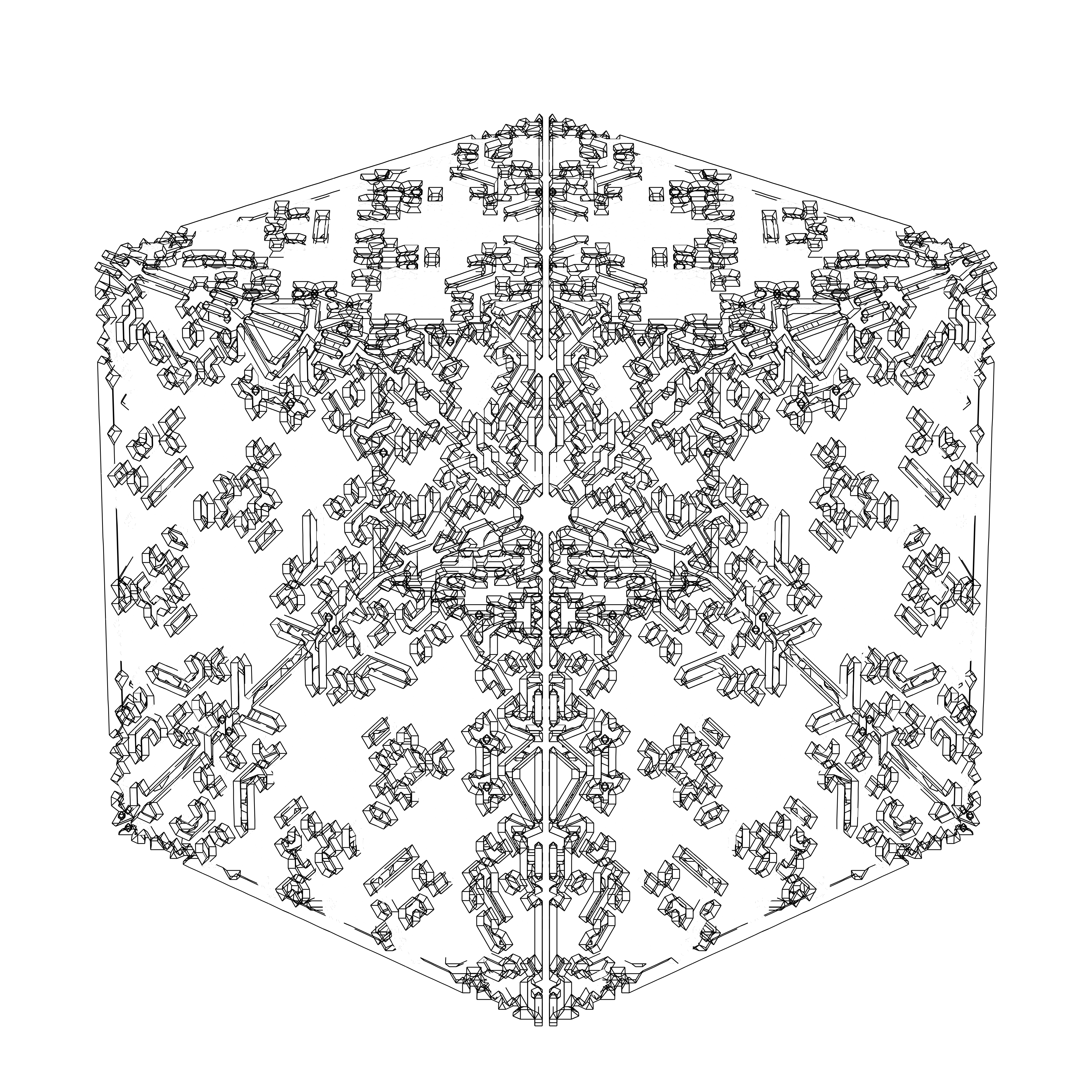 LL21 Alien Art Cube #250 static NFT preview