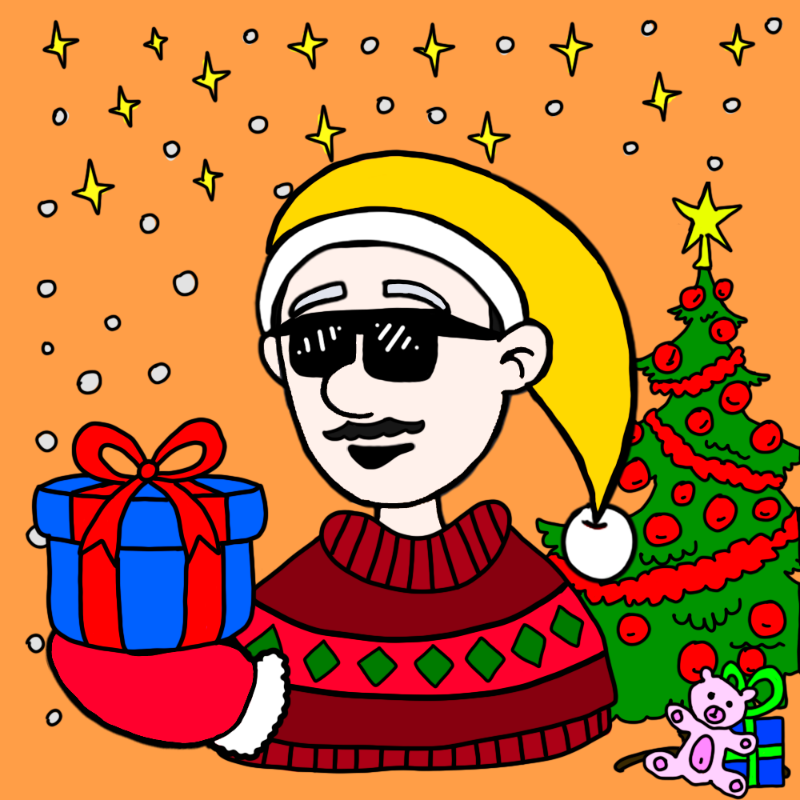 Merry Christmas #75 static token preview