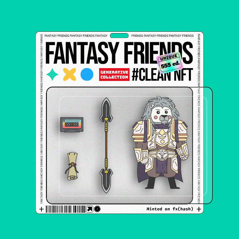 Fantasy Friends #94 static token preview