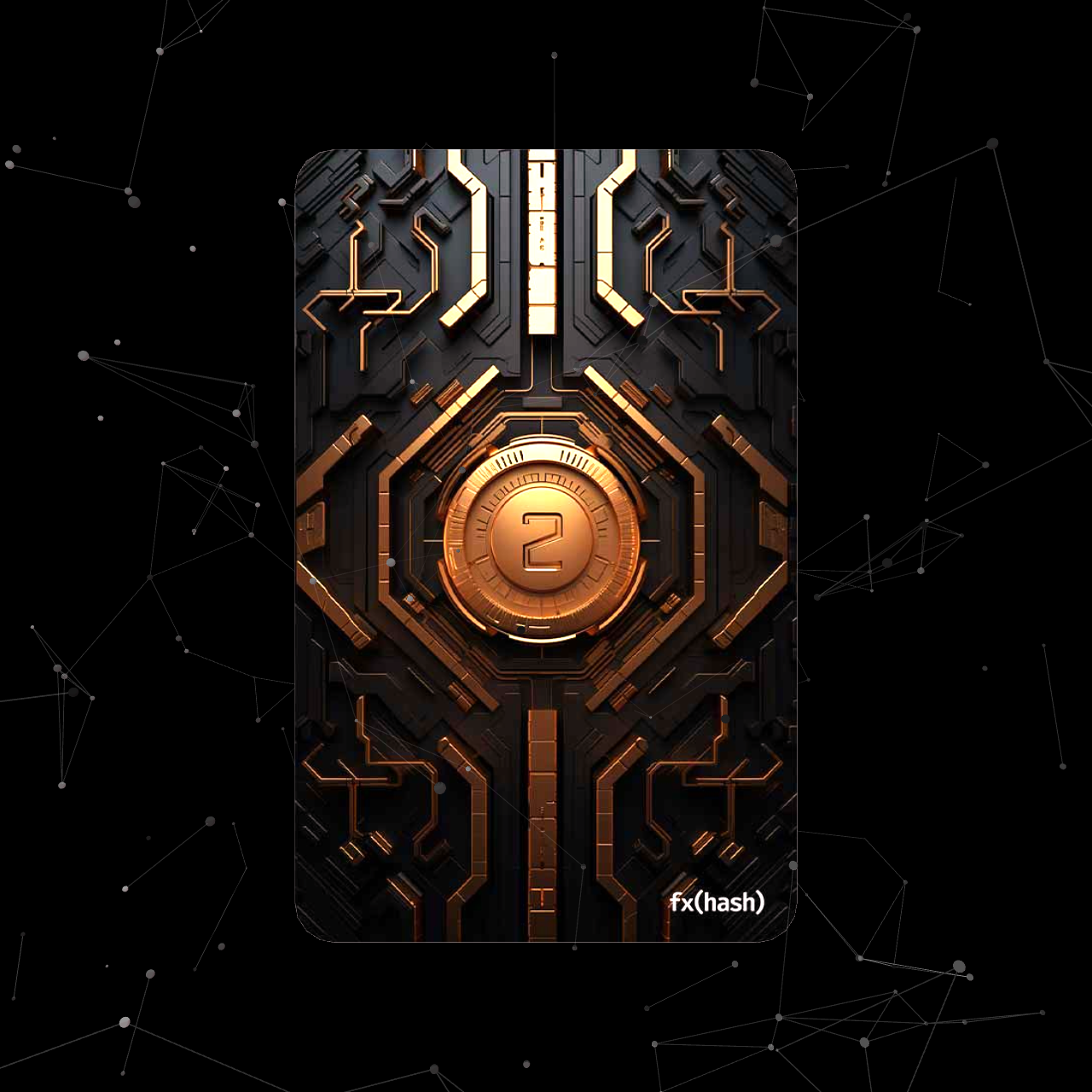 FXHash 2.0 Card #67 static NFT preview