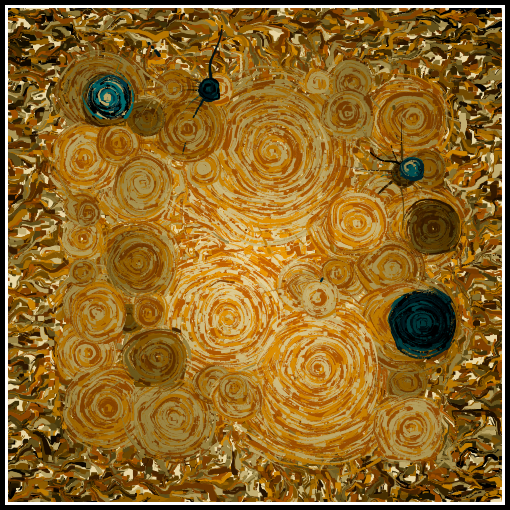 Rain puddles #19 static NFT preview