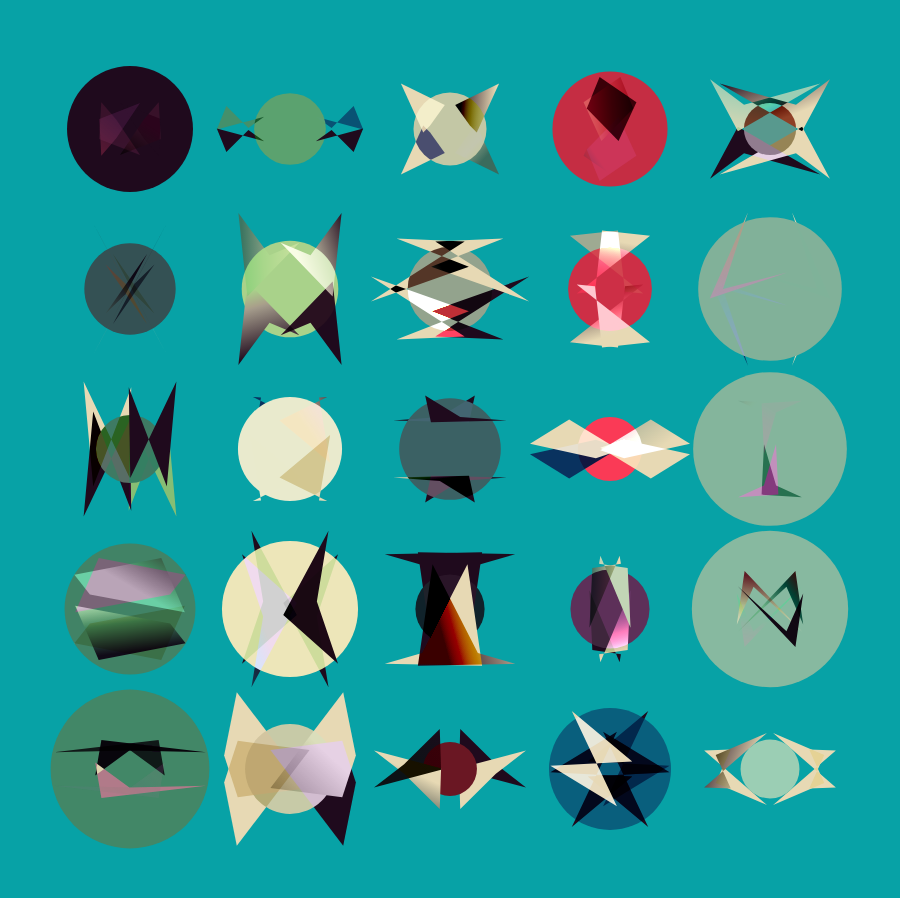 Grid In Motion #51 static NFT preview