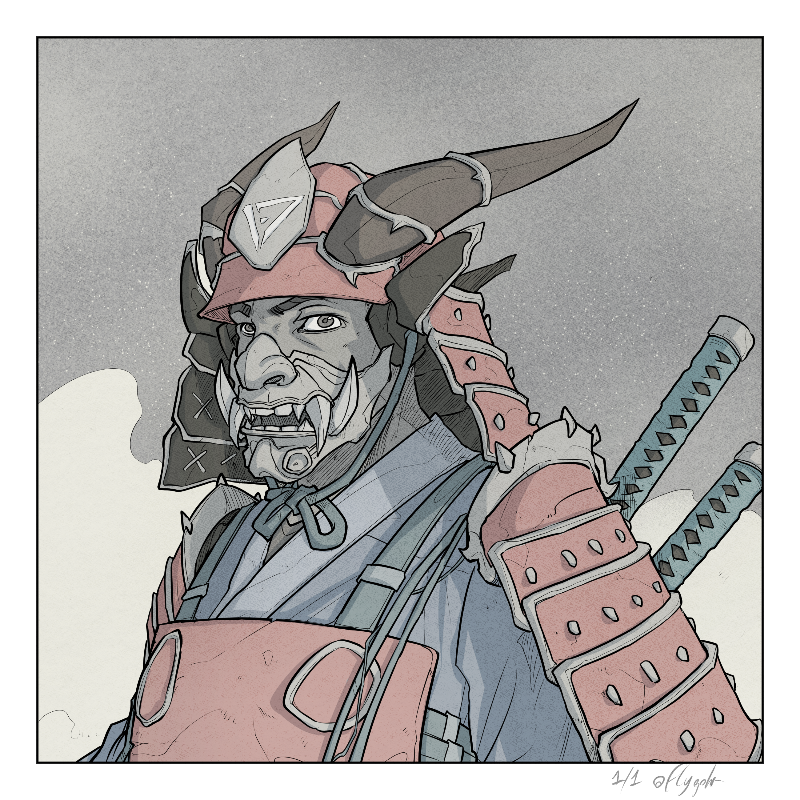 侍 (SAMURAI) #11 static token preview