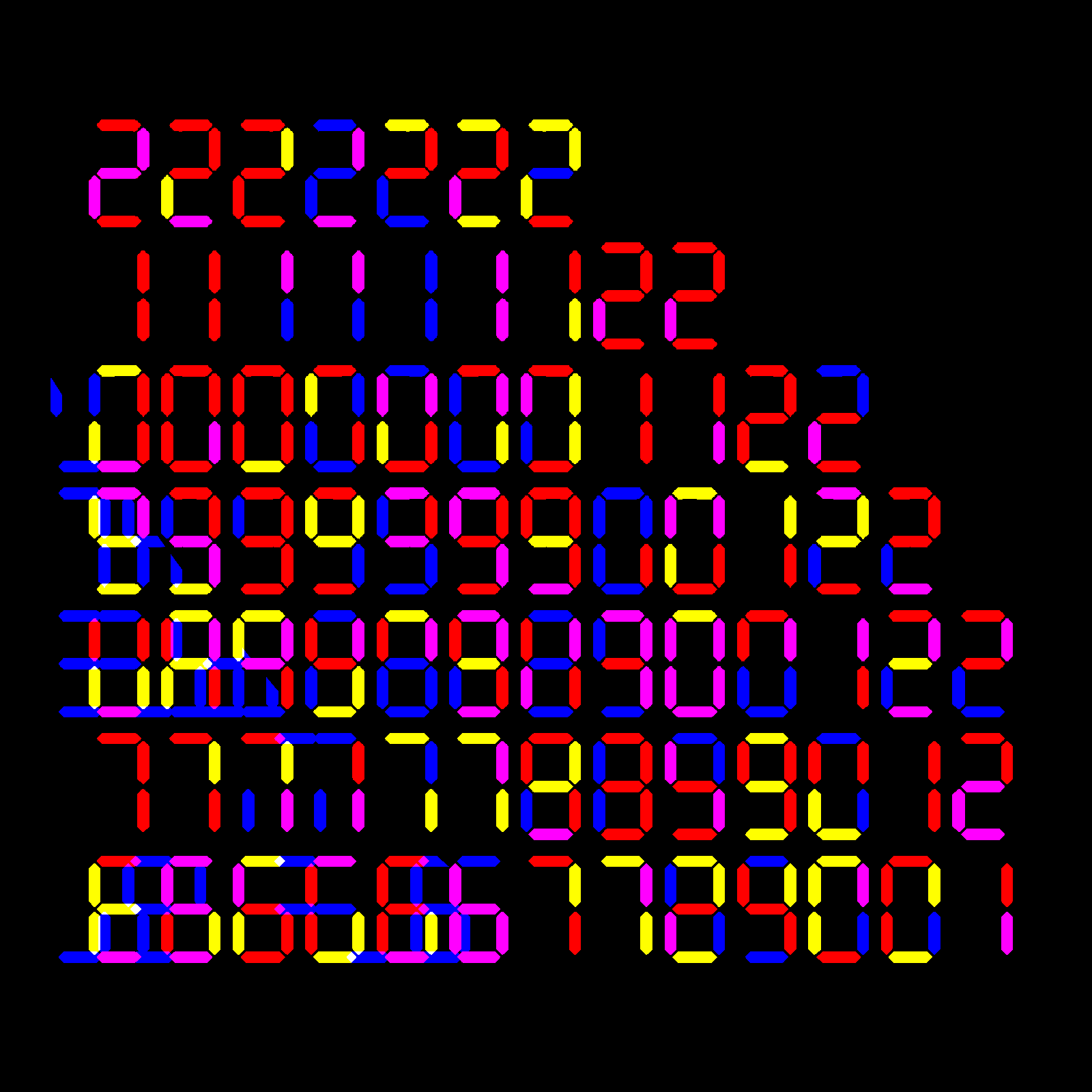 Digits #227 static NFT preview