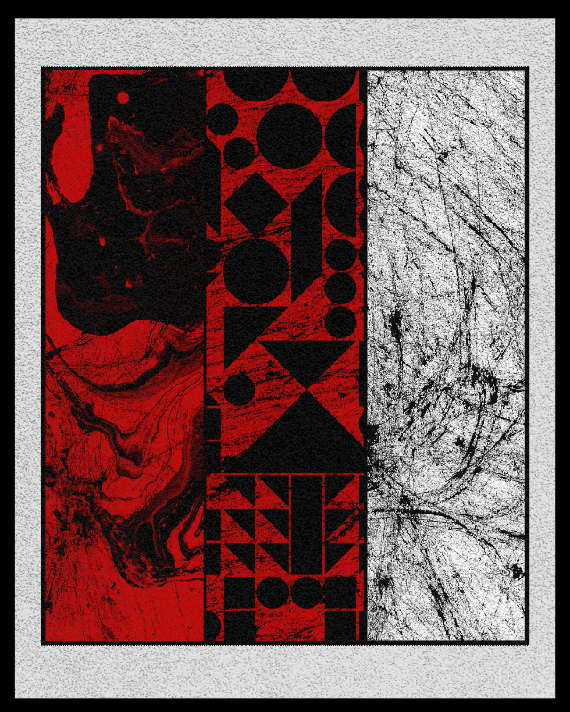 pattern art #red #28 static token preview