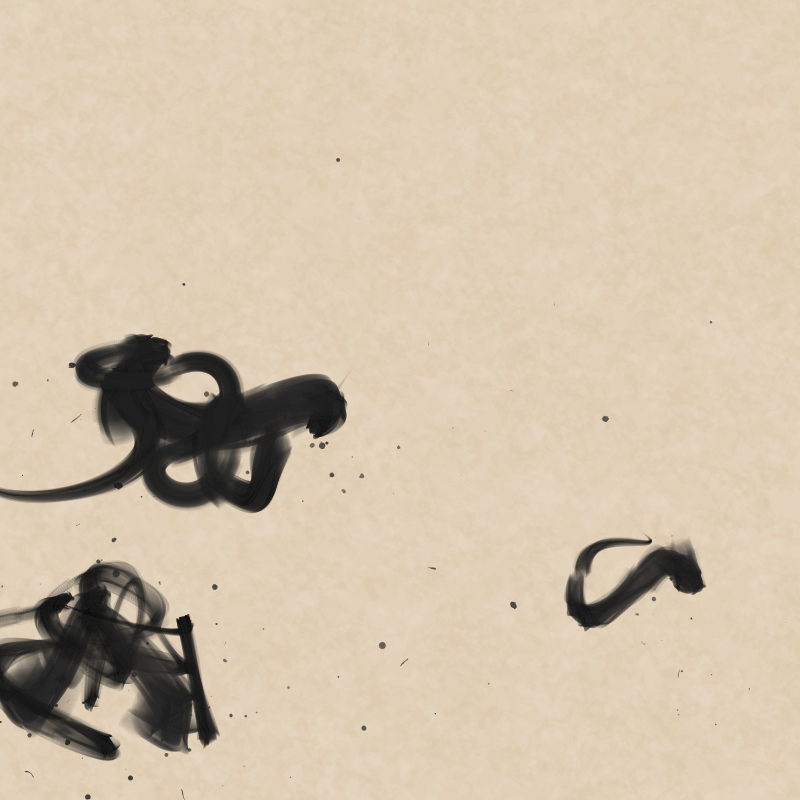 Abstract Calligraphy #60 static token preview