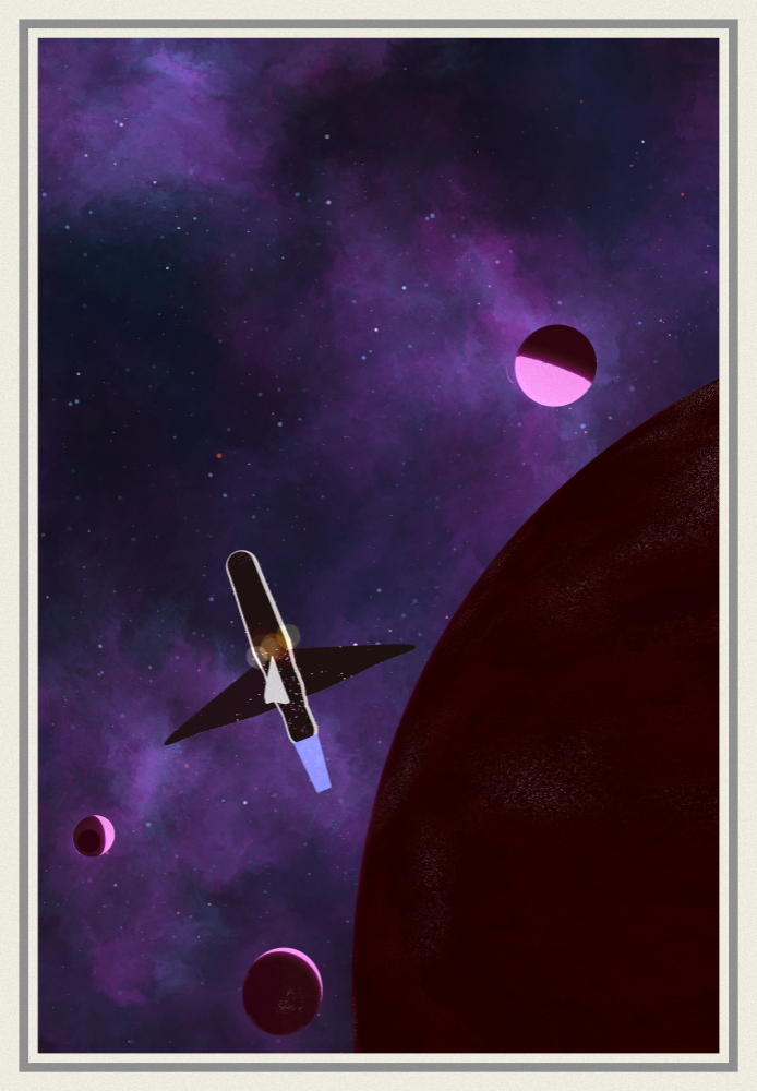 Visa to the stars #389 static NFT preview