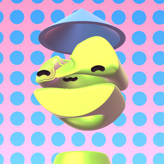 SHADER HEADZ #378 static NFT preview