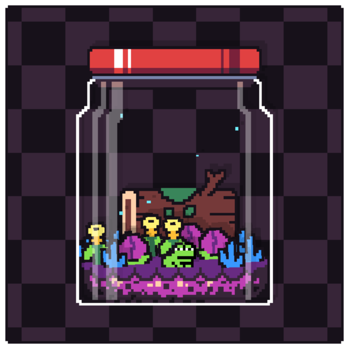 Toad Terrarium #155 static NFT preview
