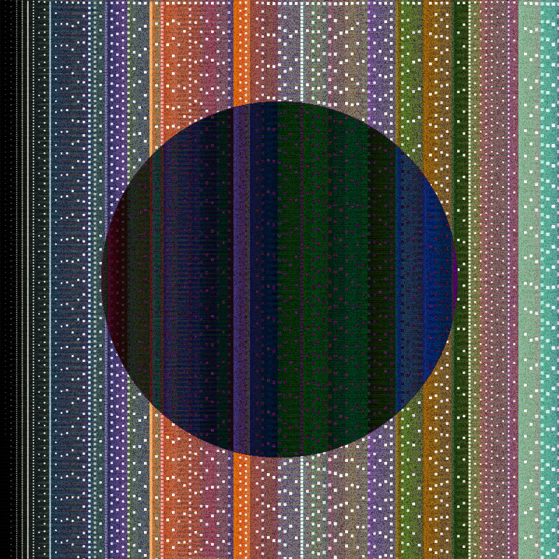 Columns & circle #11 static NFT preview