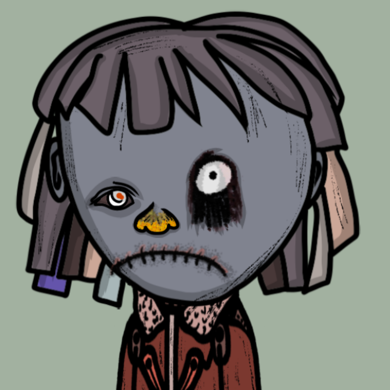 Creepy Dolls #64 static token preview